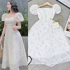 Váy voan tiểu thư 