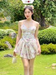 Váy voan 2 dây gợi cảm